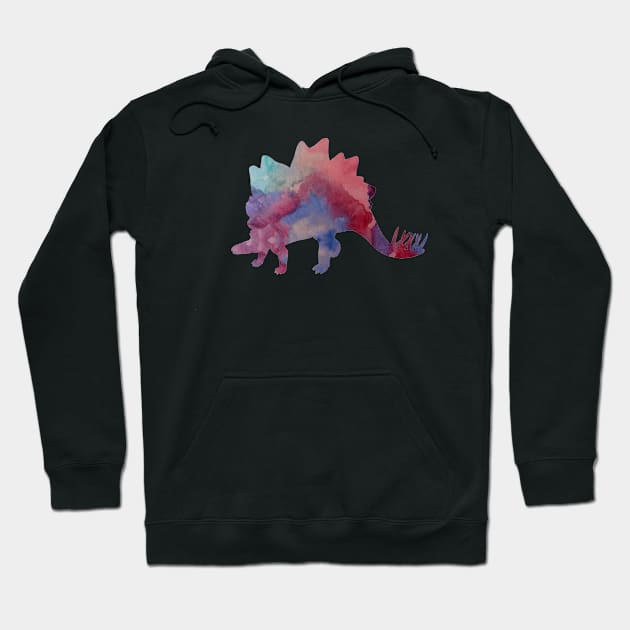 Stegosaurus Hoodie by BittenByErmines